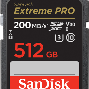 Sandisk Sdxc Extreme Pro 512gb + Rescue Dl (0619659188665)