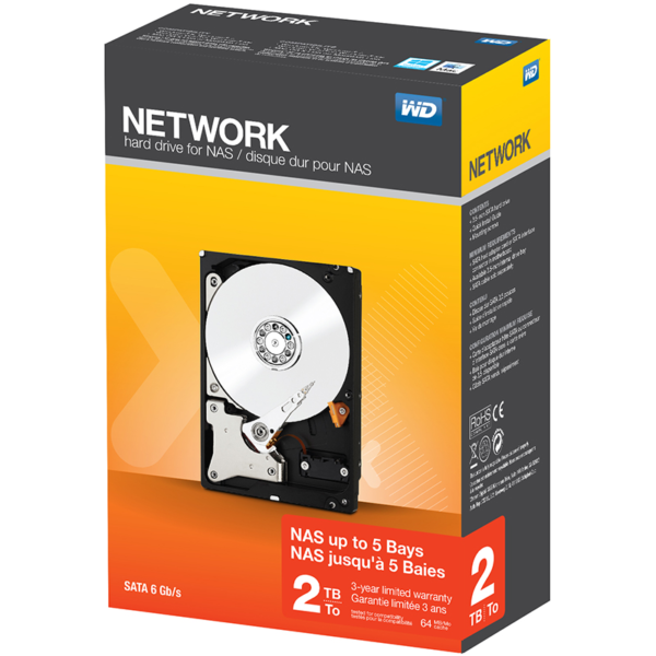 WD Red Network Nas Hdd 2tb (0718037815503)