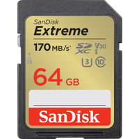 Koop SanDisk SDXC Extreme 64GB 170MB/s - 619659188610